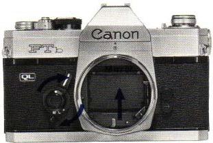 Canon - FTb - Spiegel hochklappen Spiegel hochklappen