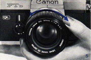 Canon - FTb - Normale Fotografie - Schritt 3 Normale Fotografie - Schritt 3