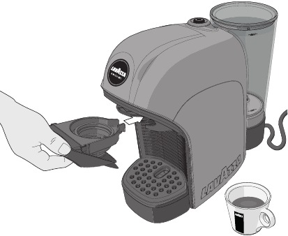Lavazza - Tiny - KAFFEEAUSGABE - Schritt 8 KAFFEEAUSGABE - Schritt 8