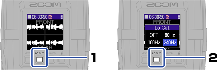 ZOOM - H2essential - Reduzieren von Windgeräuschen und Plopplauten Reduzieren von Windgeräuschen und Plopplauten