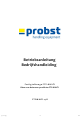 probst FTZ-MULTI Serie Betriebsanleitung