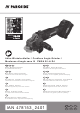 Parkside PWSA 20-Li D4 Originalbetriebsanleitung