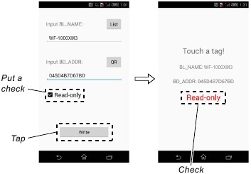 NFC-Tag-Daten schreiben Schritt 11