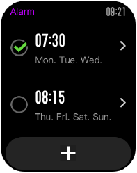 Alarm Schritt 1