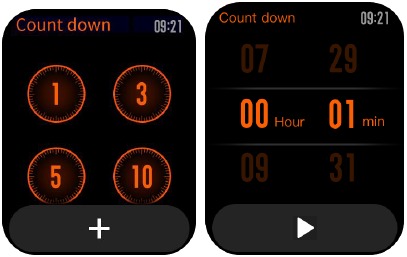 Countdown Schritt 1