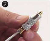 Anschlussdiagramm f&uuml;r Bananenstecker Schritt 2