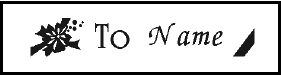 Textetikett Beispiel 3