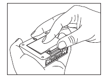 Batterieinstallation und Einrichtung Schritt 1
