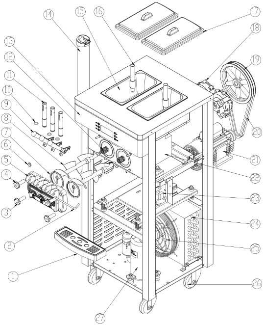 Produktstrukturdiagramm