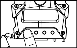 Einschalten Schritt 1
