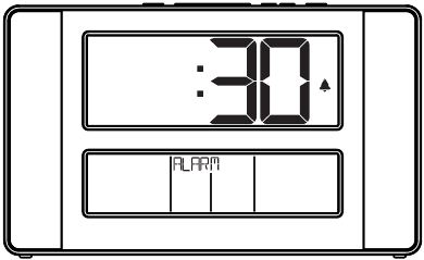Uhrzeit-Alarm einstellen Schritt 2