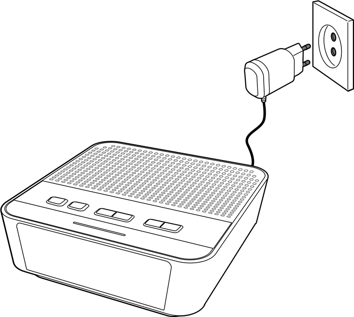 Einschalten - Netzkabel