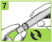 Stechhilfe vorbereiten - Schritt 7