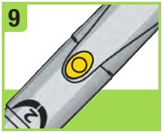 Stechhilfe vorbereiten - Schritt 9