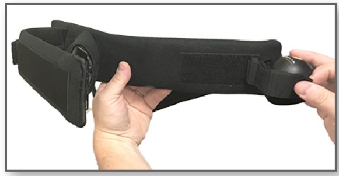 Umwandlung in eine Schulterimmobilisation - Gurtentfernung