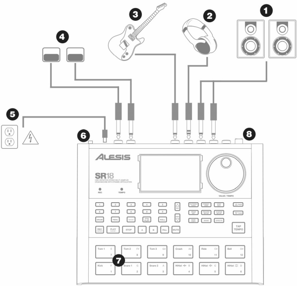 Anschlussdiagramm