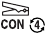 CON-Drehzahlsymbol