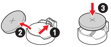 CMOS-Batterie ersetzen