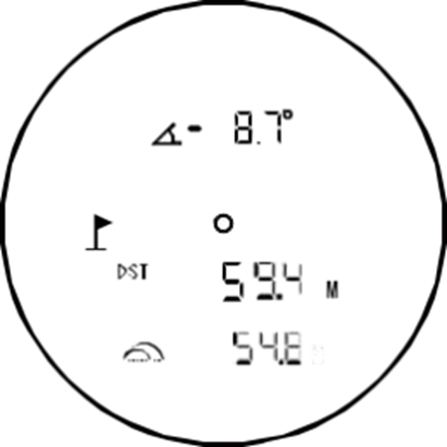Neigungskorrekturmodus - Schritt 1