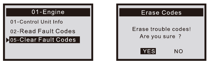 Codes l&ouml;schen