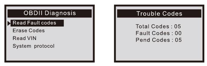 Fehlercodes lesen - Schritt 1
