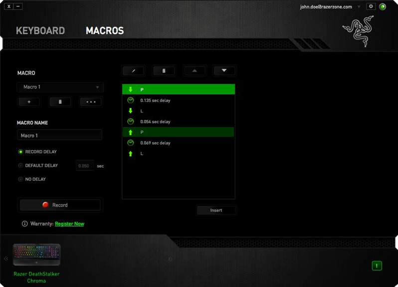 MAKROS-TAB - Schritt 2