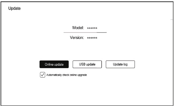 Systemaktualisierung &uuml;ber OTA