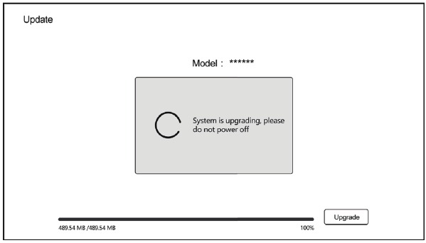 Systemaktualisierung &uuml;ber OTA - Lokales Update - Schritt 4
