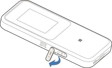 nano-SIM-Karte einlegen - Schritt 1