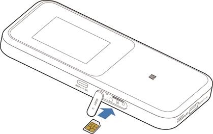 nano-SIM-Karte einlegen - Schritt 2