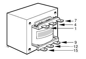 L&uuml;ftertransformator Anschl&uuml;sse