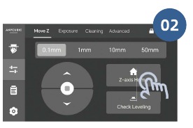 Z-Achse Startposition
