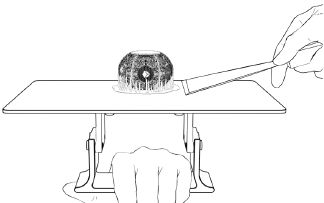 Entfernen der R&uuml;ckst&auml;nde nach dem Drucktest