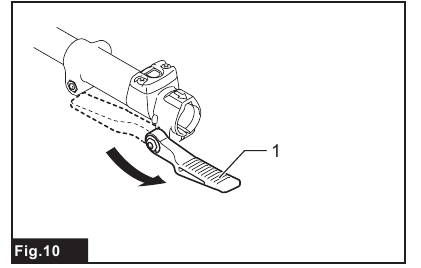 Anbringen des Anbauger&auml;trohrs &ndash; Schritt 1