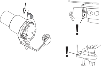 Gl&uuml;hstift/Flammenw&auml;chter einbauen - Schritt 2