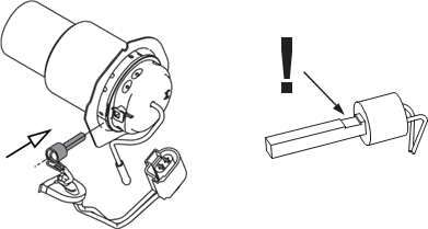 Gl&uuml;hstift/Flammenw&auml;chter einbauen - Schritt 1