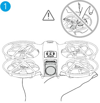 Handfl&auml;chenstart/-landung und Smart Snaps &ndash; Schritt 1