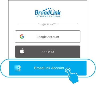 Anmeldung in der APP