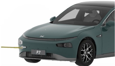 Fahrzeugabschleppvorgang - Schritt 2