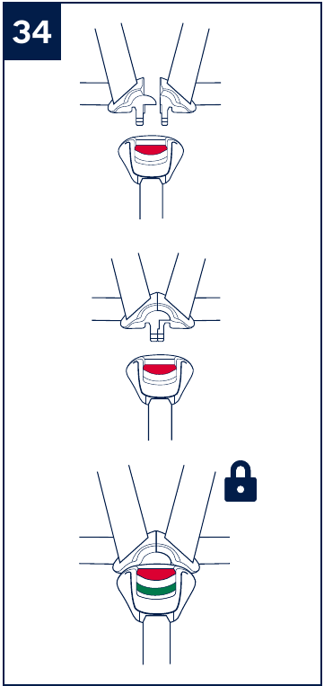 Produktanwendung - Sichern Ihres Kindes - Schritt 6