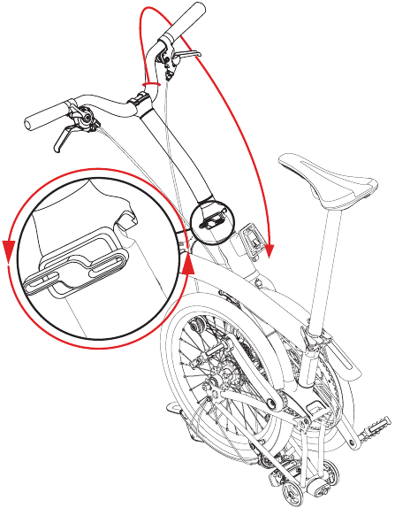 Fahrrad zusammenklappen - Schritt 6