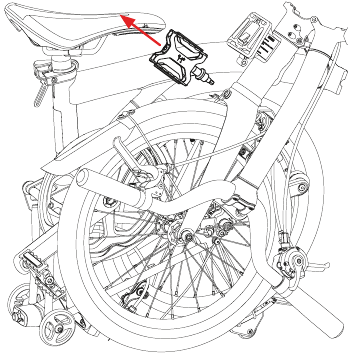 Fahrrad entfalten - Schritt 1 - Pedal entfernen