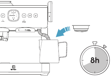 Reinigung - Espressomaschine - Schritt 3