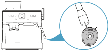 Reinigung - Espressomaschine - Schritt 7