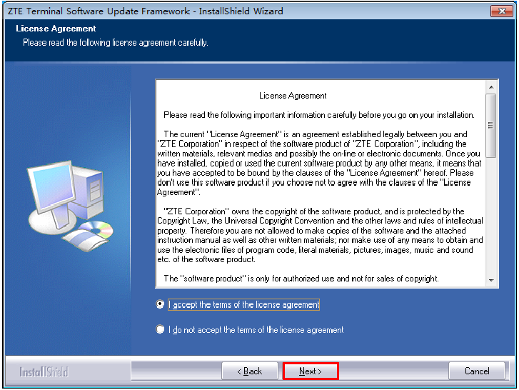 Download-Plattform installieren - Schritt 3
