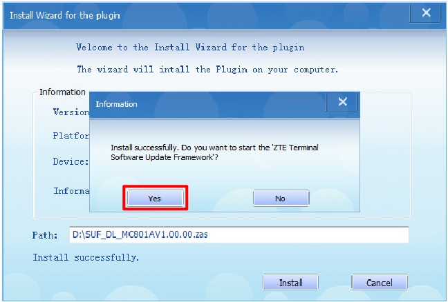 Plug-in installieren - Schritt 2