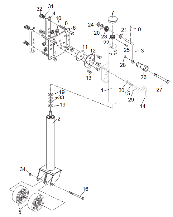 Montagediagramm