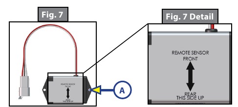 Hinterer Sensor - Schritt 1