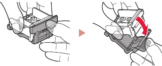 Druckkopf installieren - Schritt 3
