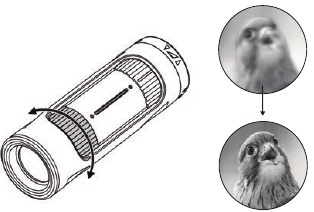 VERWENDUNG IHRES MONOKULARS - Schritt 2